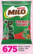Milo Choco Cubes 100 Pieces