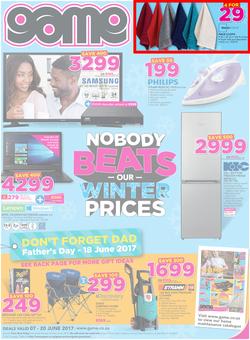 Game : Nobody Beats Our Winter Prices (7 June - 20 June 2017), page 1