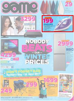 Game : Nobody Beats Our Winter Prices (7 June - 20 June 2017), page 1