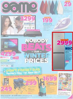 Game : Nobody Beats Our Winter Prices (7 June - 20 June 2017), page 1