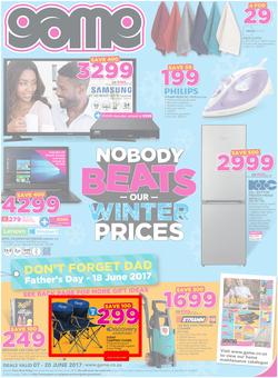 Game : Nobody Beats Our Winter Prices (7 June - 20 June 2017), page 1