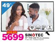 Sinotec 49" FHD LED TV 49E3000G