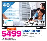 Samsung 40" FHD Smart LED TV 40J5200