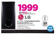 LG 2.1Ch Soundbar With Subwoofer SH2