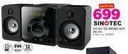 Sinotec 2.0 Ch CD Micro HiFi MC-218