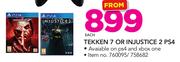 Tekken 7 Or Injustice 2 PS4-Each