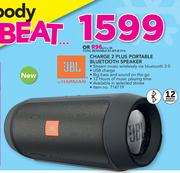 JBL Harman Charge 2 Plus Portable Bluetooth Speaker