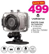Volkano Excite Cam VK-100000-BK