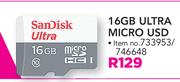 Sandisk 16GB Ultra Micro SD