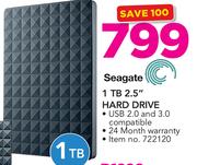 Seagate 1TB 2.5" Hard Drive