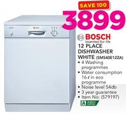 Bosch 12 Place Dishwasher White SMS40E12ZA