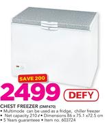 Defy Chest Freezer DMF470