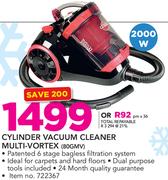 Cylinder Vacuum Cleaner Multi-Vortex 80GMV