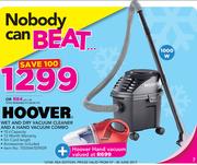Hoover Wet And Dry Vacuum Cleaner And A Hand Vacuum Combo