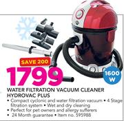 Water Filteration Vacuum Cleaner Hydrovac Plus