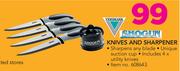 Verimark Shogun Knives And Sharpener