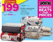 Mainstays Queen Comforters-Per Set