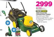 Trimtech 2400W Electric Lawnmower Combo