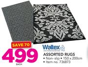 Waltex Assorted Rugs-Each