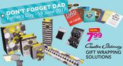 Creative Stationary Gift Wrapping Solutions-Each