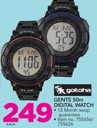 Gotoha Gents 50m Digital Watch-Each
