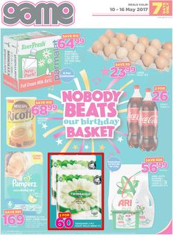 Game Cape  : Nobody Beats Our Birthday Basket (10 May - 16 May 2017), page 1