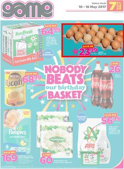 Game Cape  : Nobody Beats Our Birthday Basket (10 May - 16 May 2017), page 1