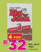 Big Jack Pies Assorted-For 4