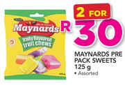 Maynards Pre Pack Sweets Assorted-2x125g