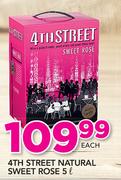 4th Street Natural Sweet Rose-5Ltr