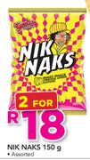 Nik Naks Assorted-2x150g
