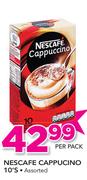 Nescafe Cappucino-10's Per Pack