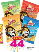 Simba Chips Assorted-4x125g