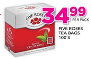 Five Roses Tea Bags-100's Per Pack