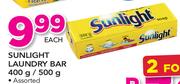 Sunlight Laundry Bar Assorted-400/500g Each