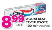 Aquafresh Toothpaste Assorted-100ml