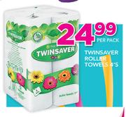 Twinsaver Roller Towels-4's Per Pack