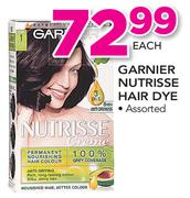 Garnier Nutrisse Hair Dye Assorted-Each