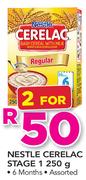 Nestle Cerelac Stage1 Assorted-2x250g