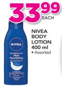 Nivea Body Lotion Assorted-400ml