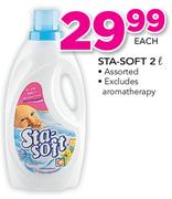 Sta-Soft Assorted Excluding Aromatherapy-2Ltr