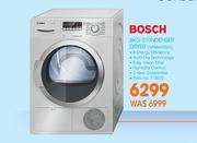 Bosch 8Kg Condenser Dryer WTB8620SZA