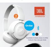 JBL On Ear Headphones T450BT-Each