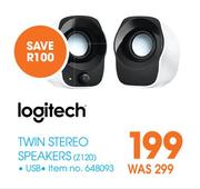 Logitech Twin Stereo Speakers 2120