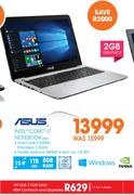 Asus Intel Core i7 Notebook