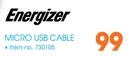 Energizer Micro USB Cable