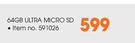 Sandisk 64GB Ultra Micro SD