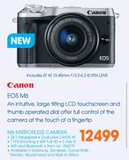 Canon EOS M6 Mirrorless Camera