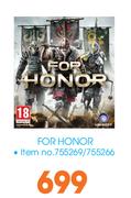 For Honor