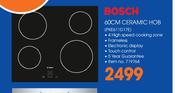 Bosch 60cm Ceramic Hob PKE611D17E